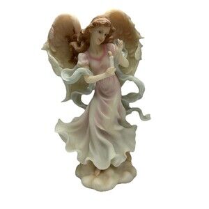 Seraphim Classics This Little Light Of Mine Angel Figurine 80785 Roman Inc 2003
